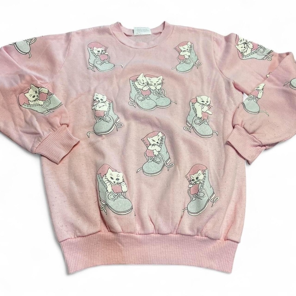 0144 Vintage scarab San Francisco cat sweatshirt
